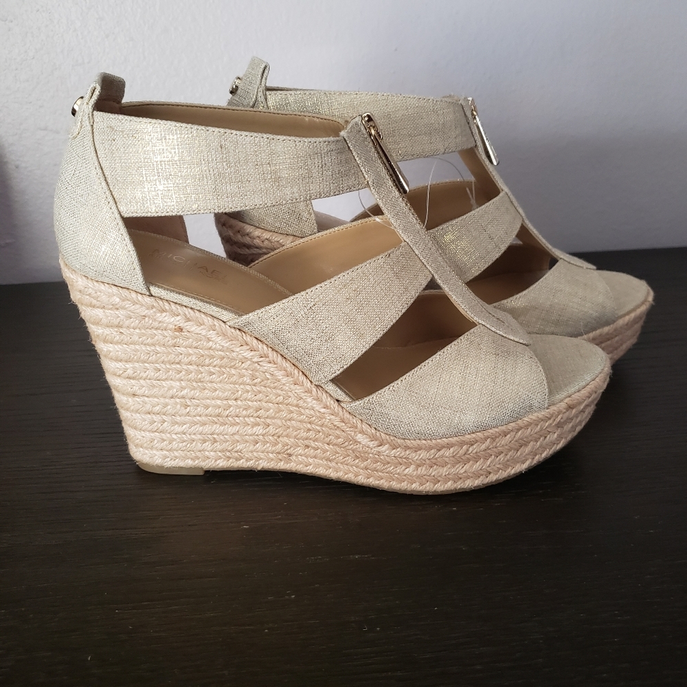 Michael Kors espadrilles wedges